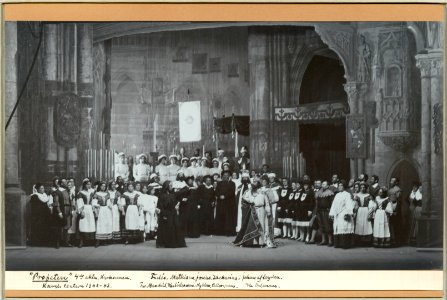 Profeten, Kungliga teatern 1902. Föreställningsbild - SMV - H14 028