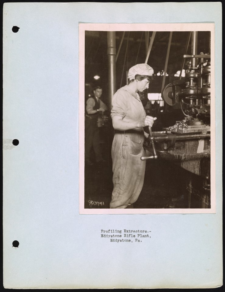 Profiling extractors - Eddystone Rifle Plant, Eddystone, Pa. LCCN2002716625