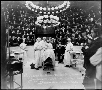 Professor William W. Keen's Clinic, Jefferson Medical College Hospital, December 10th, 1902 (S) LCCN2006682710