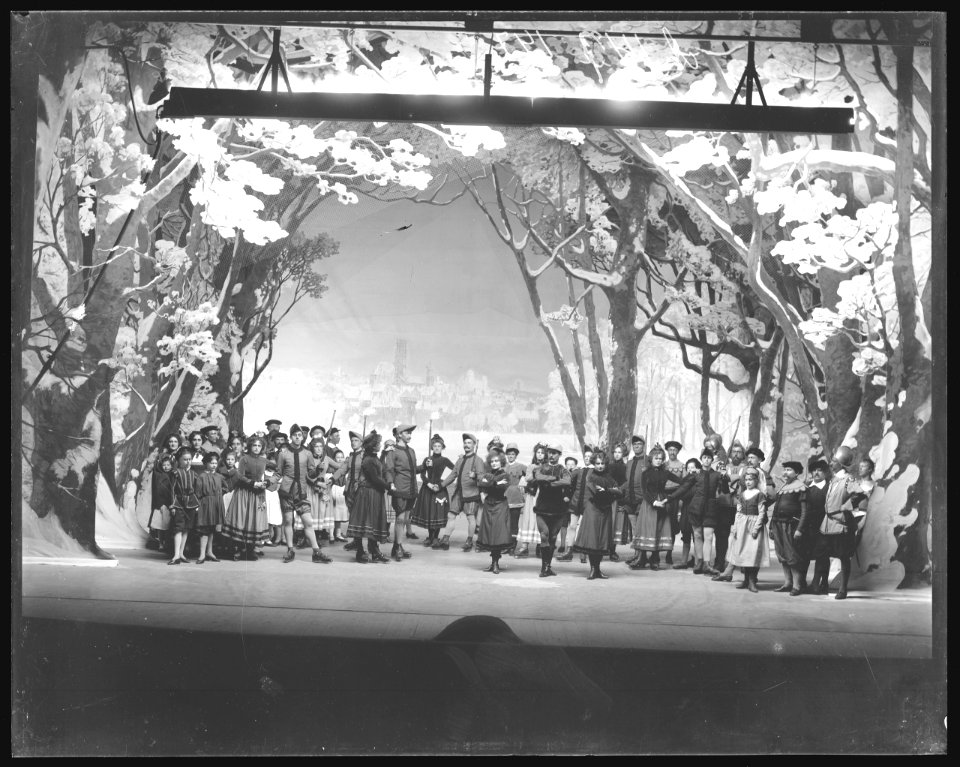 Profeten, Kungliga teatern 1902. Föreställningsbild - SMV - KO032