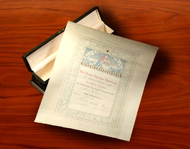 Prix Nobel de la Paix d'Henri La Fontaine 01