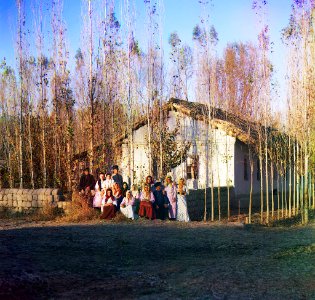 Prokudin-Gorskii Russians in Central Asia photo