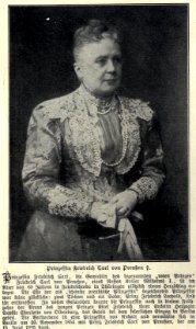Prinzessin Friedrich Carl von Preußen gestorben, 1906