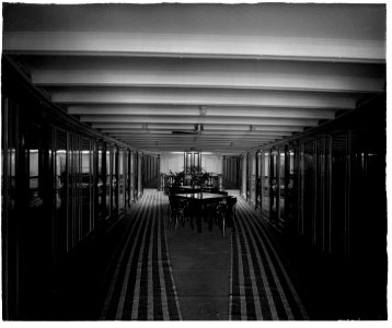 Promenade Deck on the 'Ciudad de Buenos Aires' (1914) RMG G10972