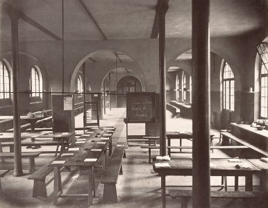 Prison de la Santé - Réfectoire et Salle d'École