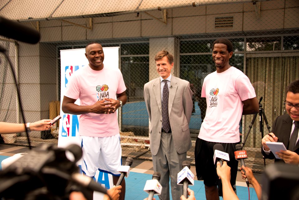 Promoting Basketball in Indonesia- Embassy & NBA Hold Special Olympics Coaching Clinic