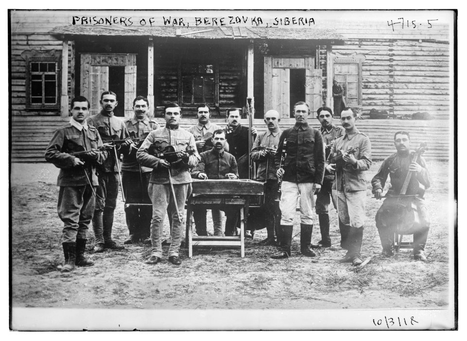 Prisoners of war, Berezovka, Siberia LCCN2014707743