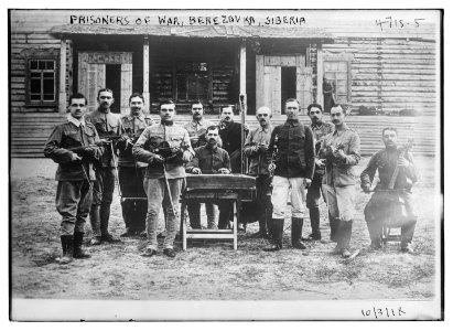 Prisoners of war, Berezovka, Siberia LCCN2014707743