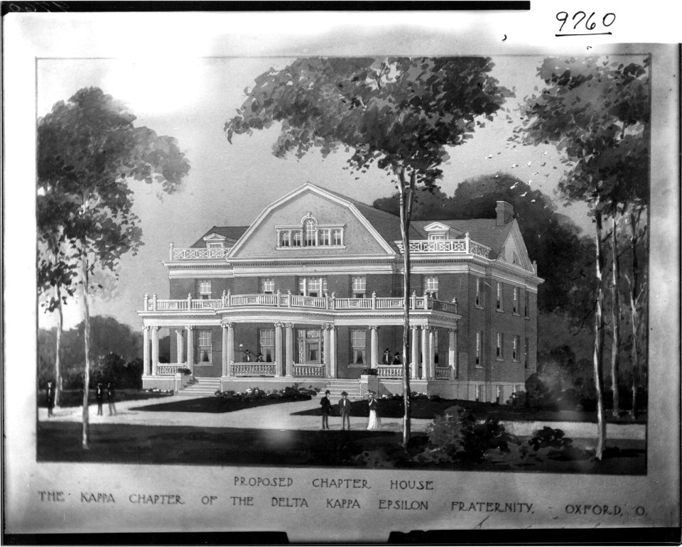 Proposed house drawing for Delta Kappa Epsilon fraternity 1910 (3195548354)