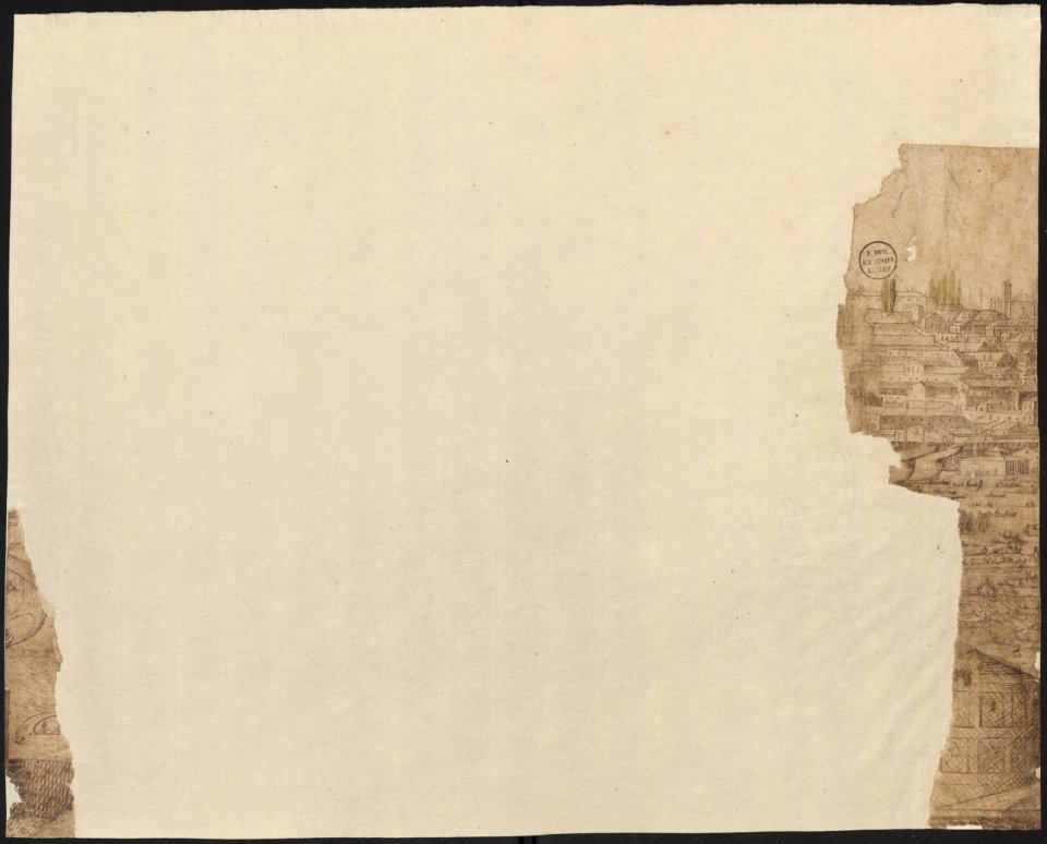 Prospect of Constantinople, Sheet 7, Melchior Lorck, 1559