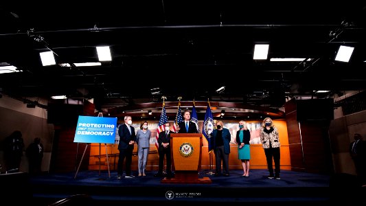 Protecting Our Democracy press conference - 2021