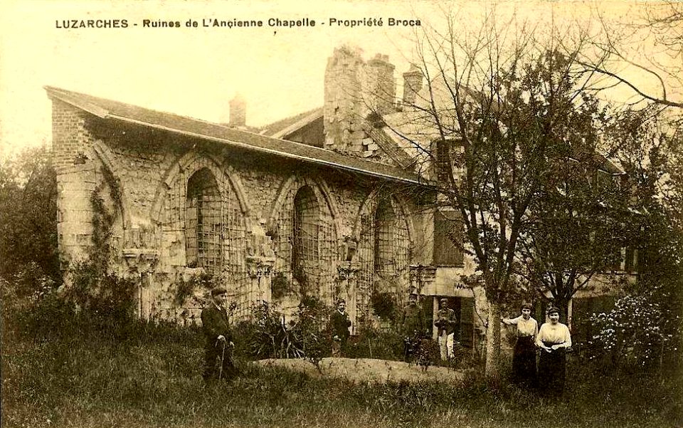 Propriété Broca, ruines de l'ancienne collégiale