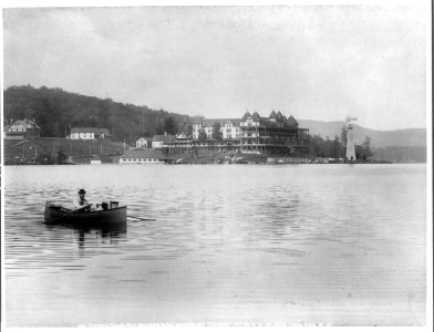 Prospect House, Blue Mountain Lake, Adirondacks LCCN2004667825 photo