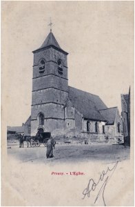 Prouvy (France – dép. du Nord - région Hauts de France ) — Église Saint Pierre