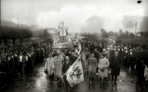 Procesión de San Ignacio de Loiola en Azpeitia (2 de 4) - Fondo Car-Kutxa Fototeka