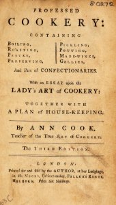 Professed Cookery - Title 2