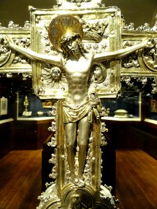 Processional Cross detail, Andalucia, early 16th century - Nelson-Atkins Museum of Art - DSC08365 photo