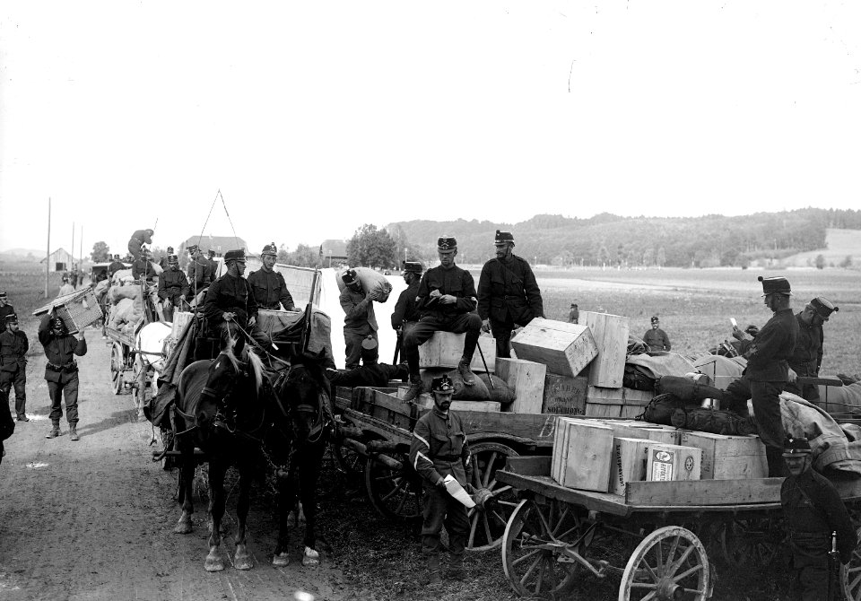 Proviantladung Wagen - CH-BAR - 3237521
