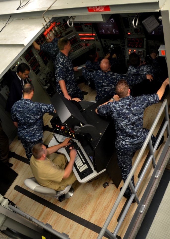 Providence, RI, mayor visits Naval Submarine Base New London 130531-N-TN558-185