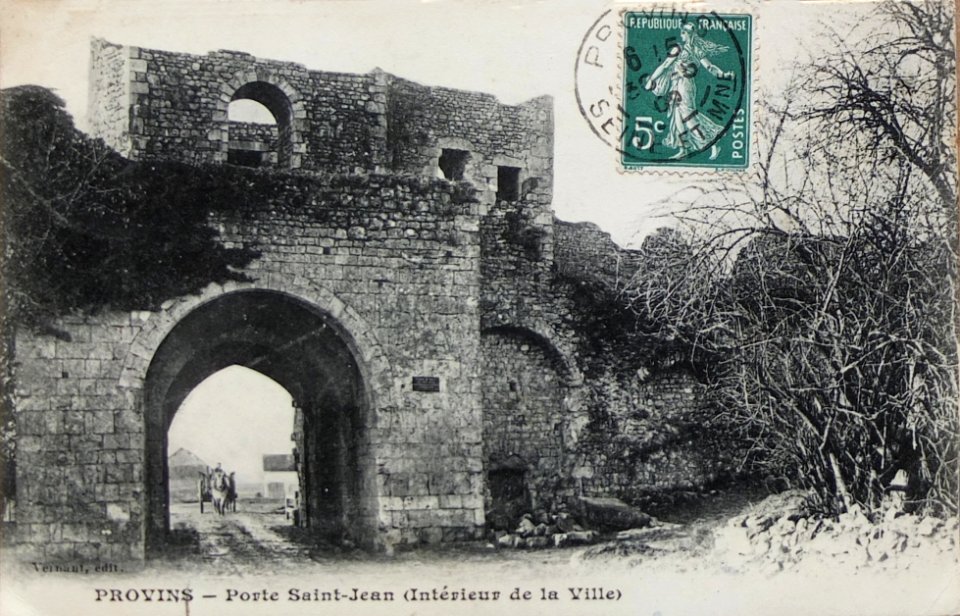 Provins les remparts 1909