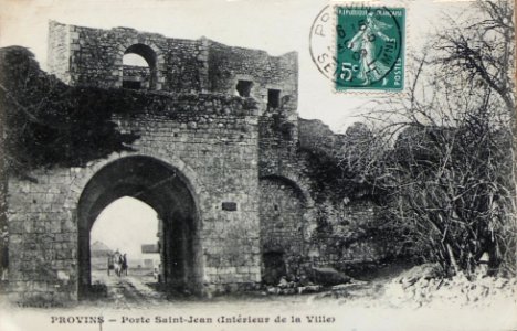 Provins les remparts 1909