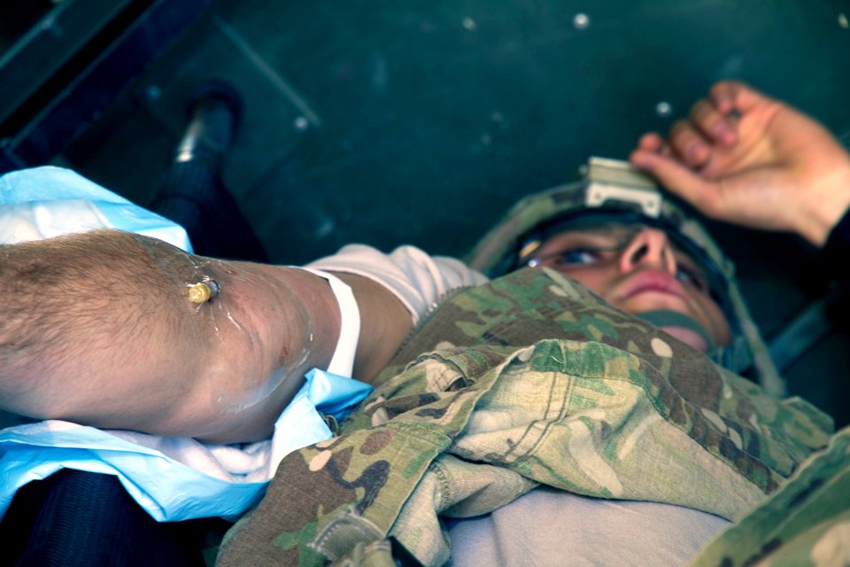 PRT Farah medics and corpsmen sharpen their medical skills 121130-N-IE116-017