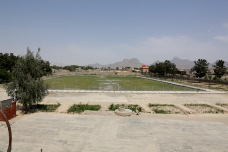PRT Farah meets with the provincial director of education in Farah City 130513-N-IE116-133
