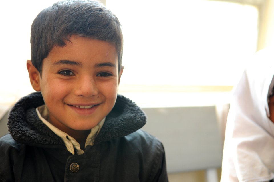 PRT Farah visits children's supplemental feeding center at Farah City hospital 121222-N-LR347-057