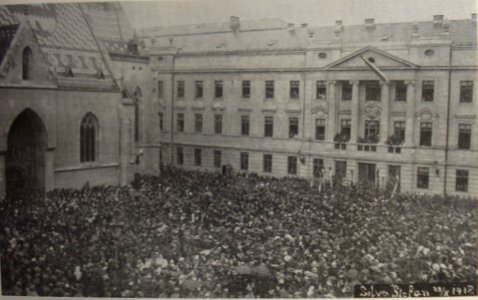 Proglašenje raskida veza s Austro-Ugarskom photo