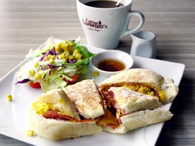 Healthy morning coffee