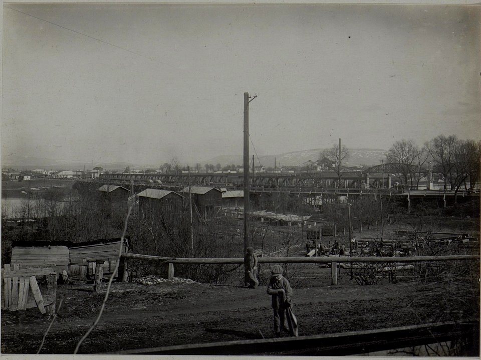 Pruthbrücke in CZERNOWITZ. (BildID 15449082)