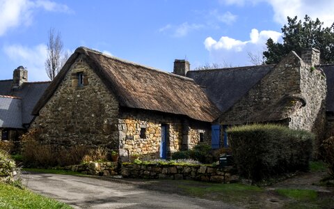 Village rustic thatch photo