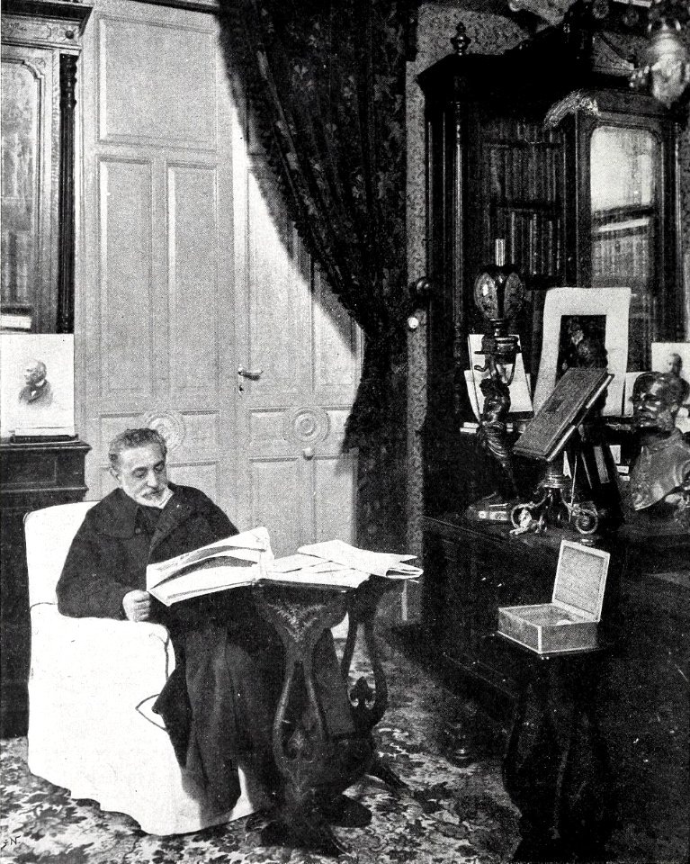 Práxedes Mateo Sagasta, de Franzen, Blanco y Negro, 09-03-1901