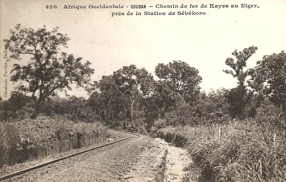 Près de la station de Sébékoro (Soudan)