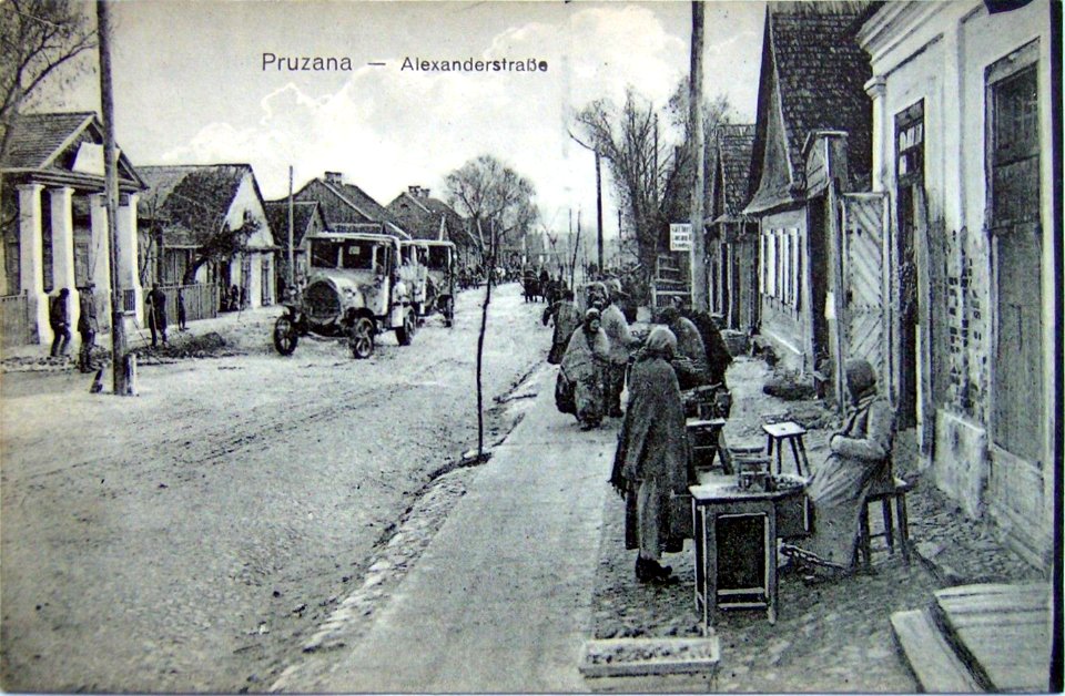 Pružany, Sialeckaja. Пружаны, Сялецкая (1917)