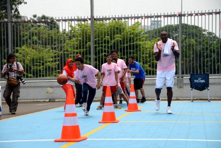 Promoting Basketball in Indonesia- Embassy & NBA Hold Special Olympics Coaching Clinic - 15141758781