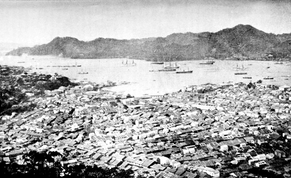 PSM V43 D361 Harbor of nagasaki circa 1890