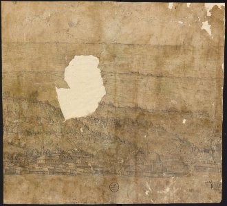 Prospect of Constantinople, Sheet 19, Melchior Lorck, 1559