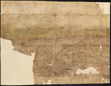 Prospect of Constantinople, Sheet 5, Melchior Lorck, 1559