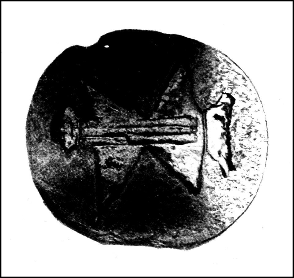 PSM V41 D606 Delaware indian stone gorget