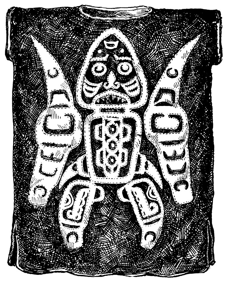 PSM V41 D762 Dancing paraphernalia shaman shirt