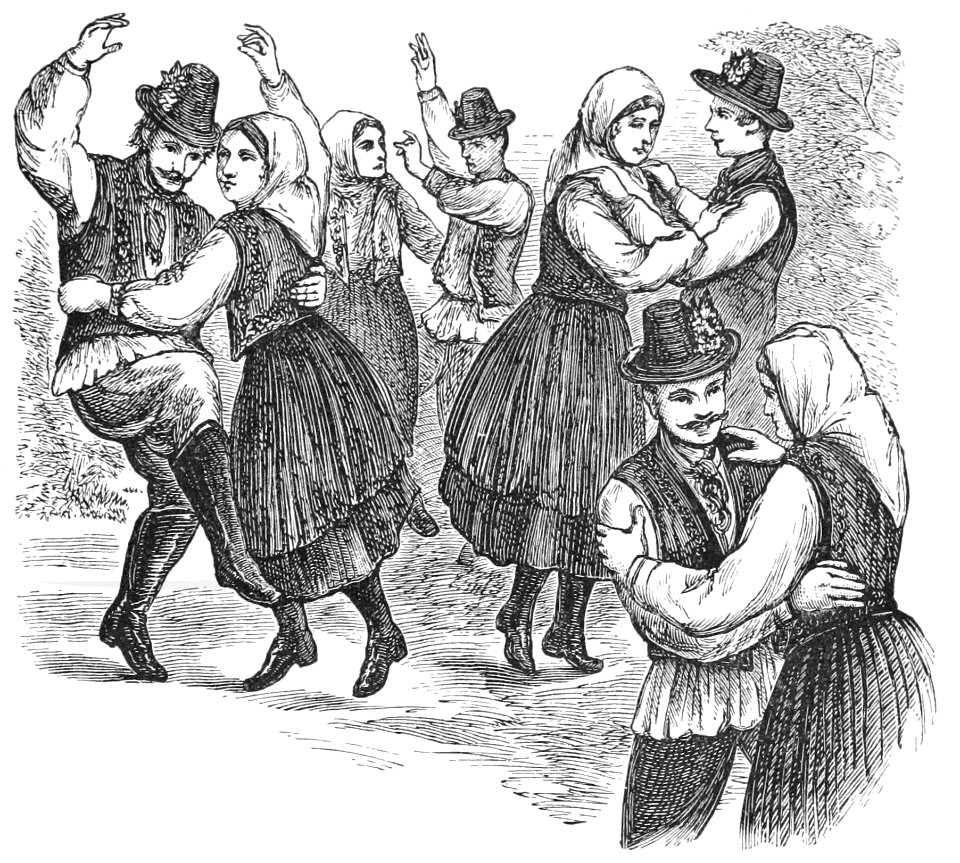 PSM V41 D775 Csardas hungarian folk dance