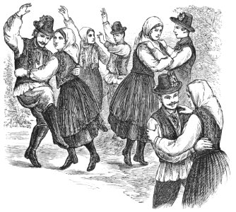 PSM V41 D775 Csardas hungarian folk dance