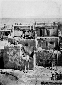 PSM V41 D825 Terrace houses of the pueblo indians in new mexico