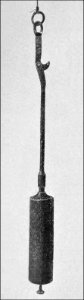 PSM V44 D348 Sounding cylinder after retrieval from the bottom