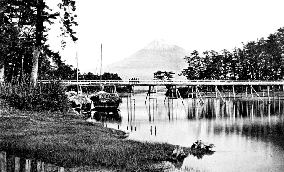 PSM V43 D350 Fuji san sacred mountain of japan from tango lake