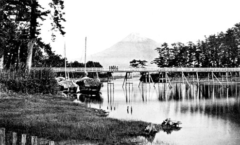 PSM V43 D350 Fuji san sacred mountain of japan from tango lake