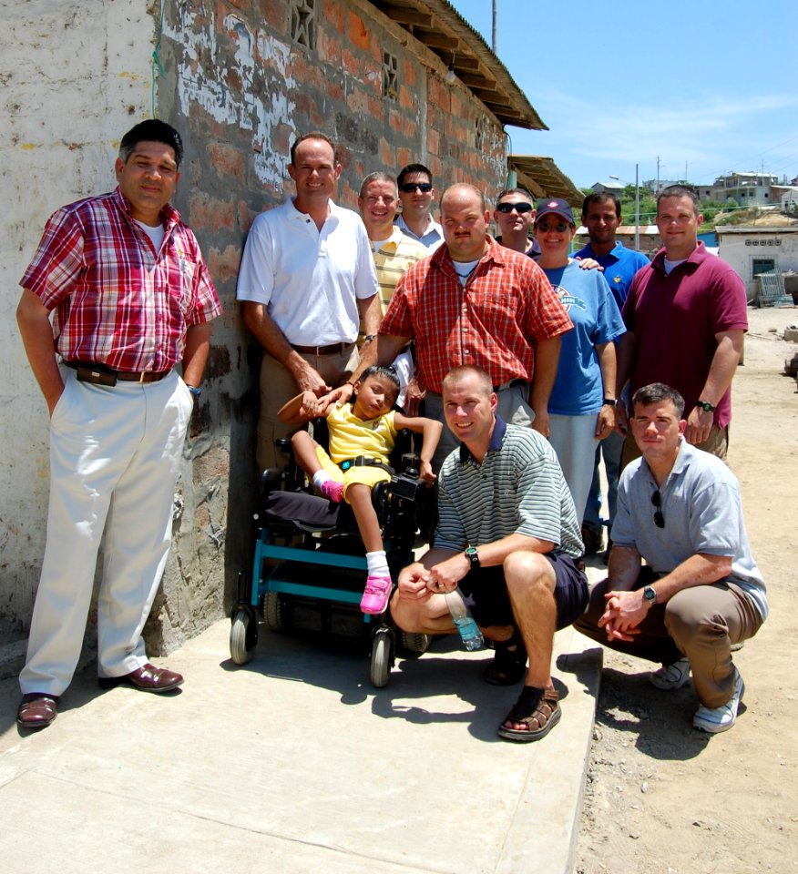 Ramp building in Jaramijo Ecuador