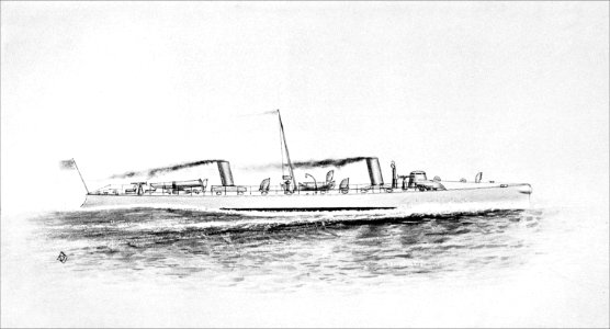 PSM V44 D181 Torpedo boat steamer ericsson