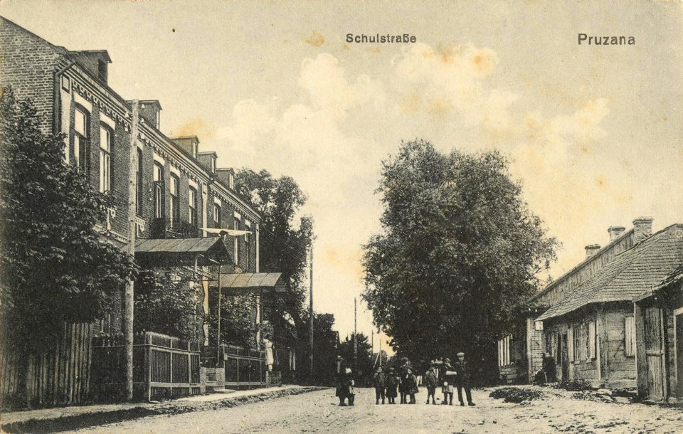 Pružany, Słonimskaja. Пружаны, Слонімская (1915-18)